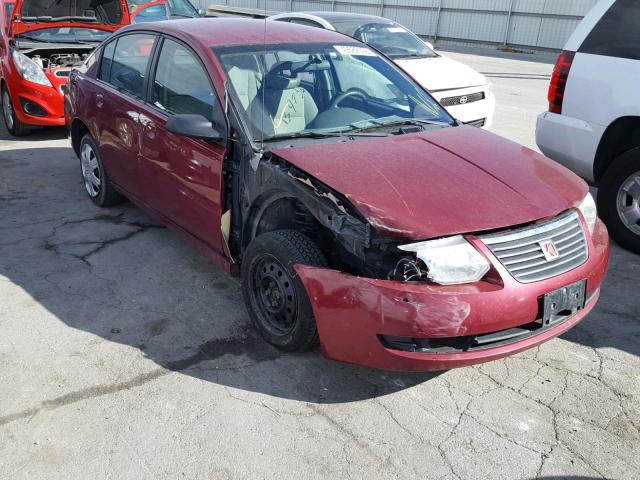1G8AJ55F17Z123754 - 2007 SATURN ION LEVEL 红色 照片 1