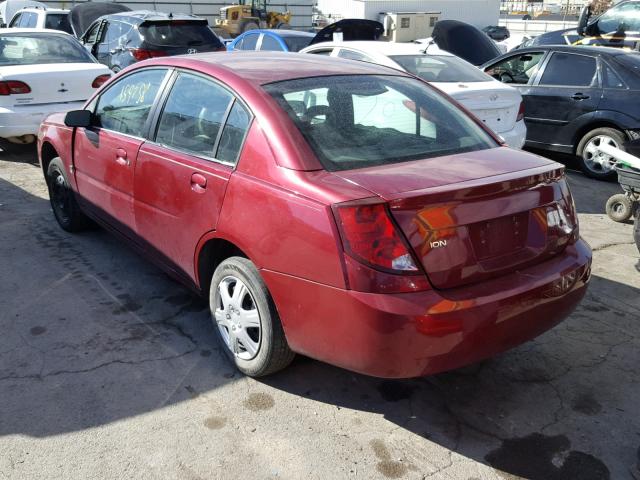 1G8AJ55F17Z123754 - 2007 SATURN ION LEVEL 红色 照片 3