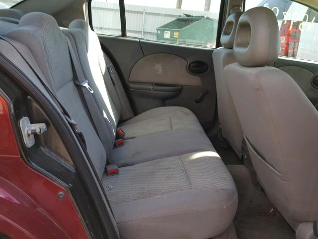 1G8AJ55F17Z123754 - 2007 SATURN ION LEVEL 红色 照片 6