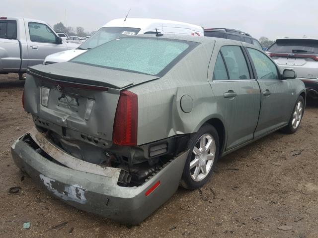 1G6DW677250173969 - 2005 CADILLAC STS GREEN photo 4