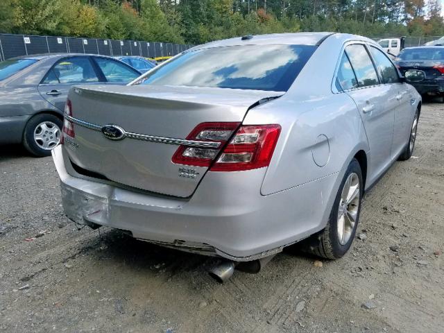 1FAHP2E96DG176684 - 2013 FORD TAURUS SEL SILVER photo 4