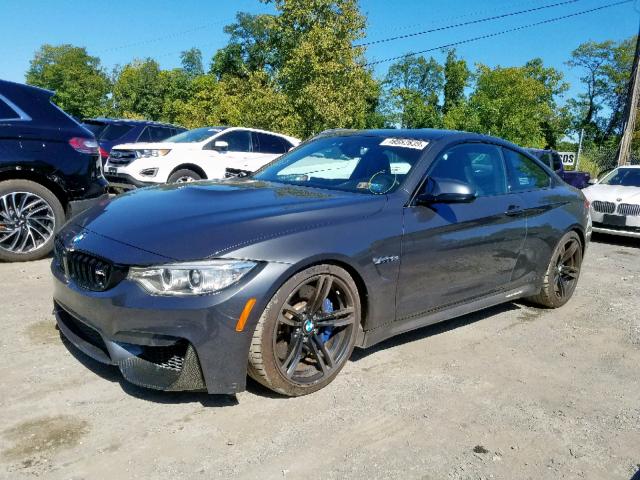 WBS3R9C5XFK331284 - 2015 BMW M4 GRAY photo 2