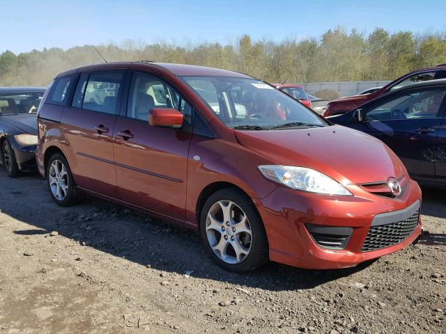 JM1CR293690359099 - 2009 MAZDA 5 RED photo 1