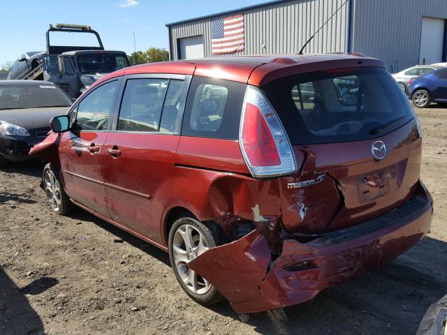 JM1CR293690359099 - 2009 MAZDA 5 RED photo 3