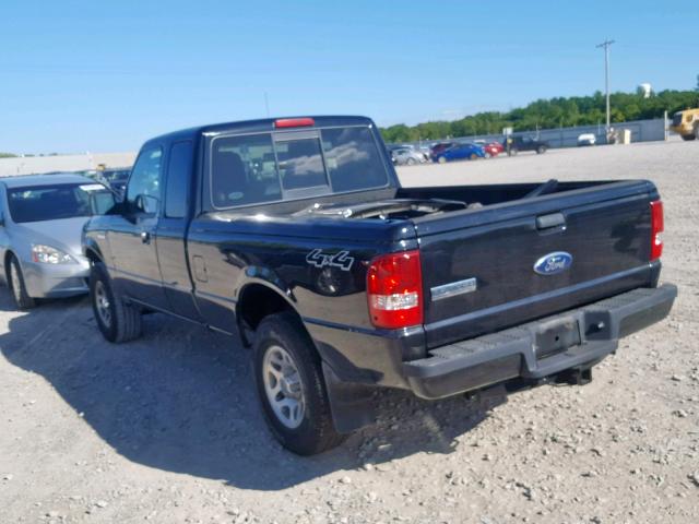 1FTLR4FE3BPA54223 - 2011 FORD RANGER SUP BLACK photo 3