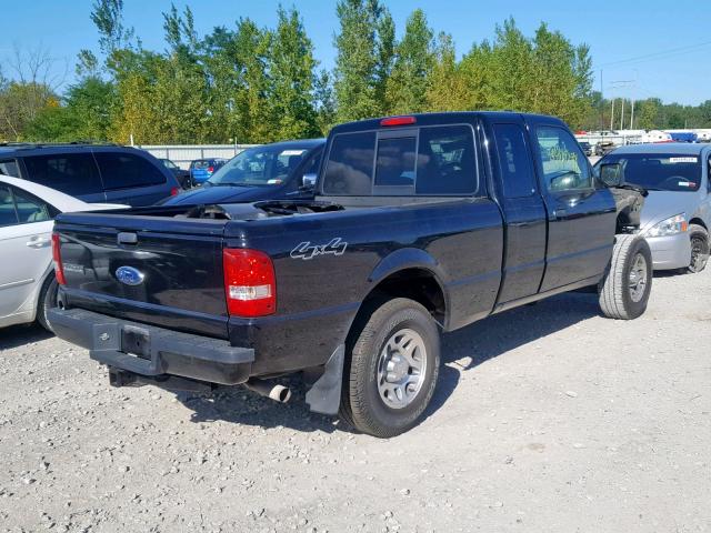 1FTLR4FE3BPA54223 - 2011 FORD RANGER SUP BLACK photo 4