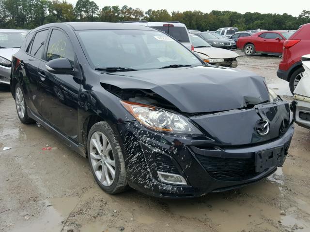 JM1BL1H53A1126936 - 2010 MAZDA 3 S BLACK photo 1