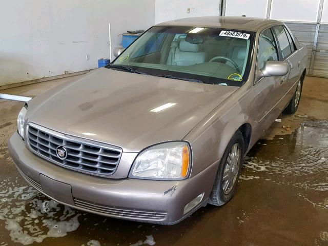 1G6KD54Y64U244019 - 2004 CADILLAC DEVILLE TAN photo 2