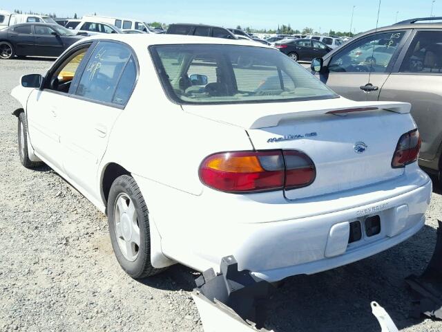 1G1NE52J3Y6221197 - 2000 CHEVROLET MALIBU LS 白色 照片 3