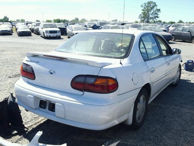 1G1NE52J3Y6221197 - 2000 CHEVROLET MALIBU LS 白色 照片 4