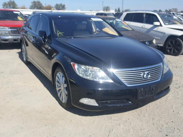 JTHBL46F185078111 - 2008 LEXUS LS 460 BLACK photo 1