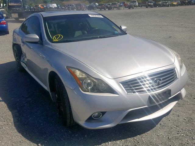 JN1CV6EL6BM263466 - 2011 INFINITI G37 SILVER photo 1