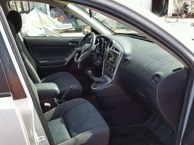 2T1KR32E98C702859 - 2008 TOYOTA COROLLA MA SILVER photo 5