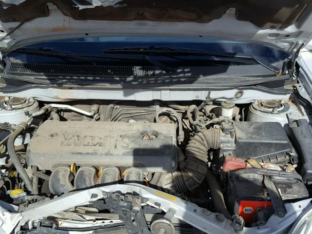 2T1KR32E98C702859 - 2008 TOYOTA COROLLA MA SILVER photo 7