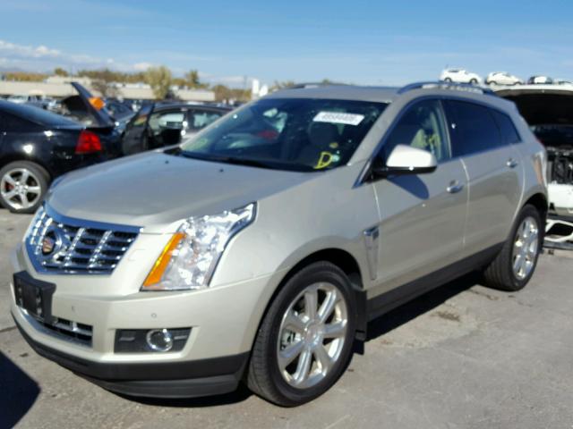 3GYFNGE31ES688267 - 2014 CADILLAC SRX PREMIU BEIGE photo 2