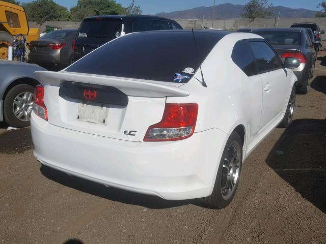 JTKJF5C78D3049890 - 2013 TOYOTA SCION TC 白色 照片 4