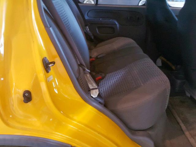 5N1ED28Y41C524375 - 2001 NISSAN XTERRA XE YELLOW photo 6