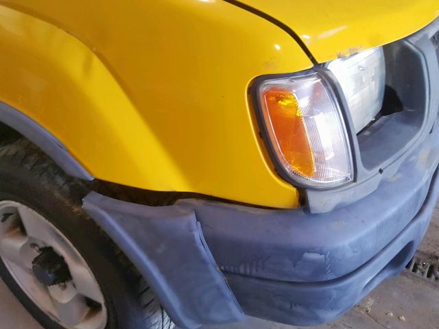 5N1ED28Y41C524375 - 2001 NISSAN XTERRA XE YELLOW photo 9