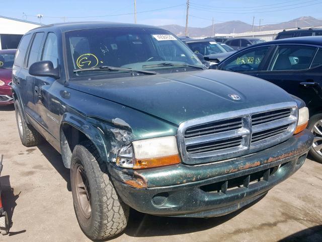 1B4HS28Y8XF591086 - 1999 DODGE DURANGO GREEN photo 1