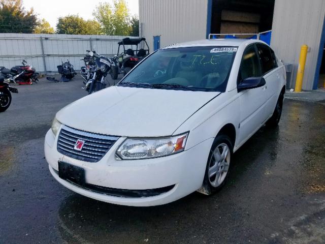 1G8AJ55F37Z178531 - 2007 SATURN ION LEVEL WHITE photo 2