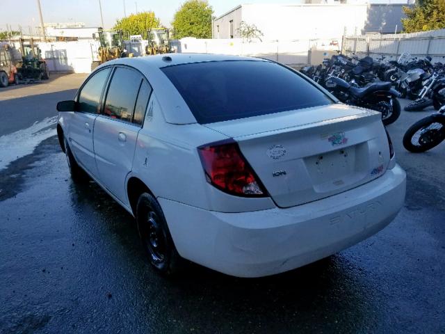 1G8AJ55F37Z178531 - 2007 SATURN ION LEVEL WHITE photo 3