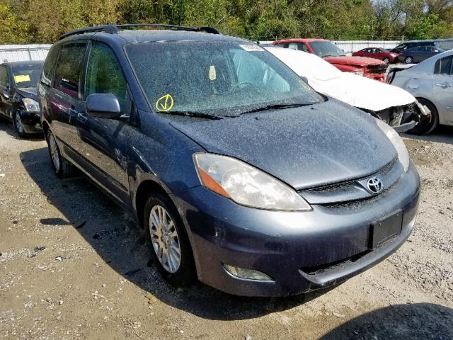 5TDZK22C98S197361 - 2008 TOYOTA SIENNA XLE GRAY photo 1