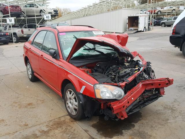 JF1GG65534H811712 - 2004 SUBARU IMPREZA TS RED photo 1