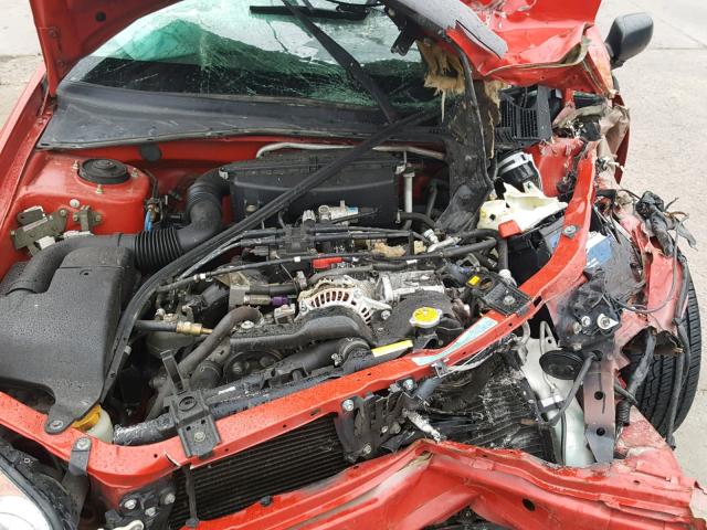 JF1GG65534H811712 - 2004 SUBARU IMPREZA TS RED photo 7