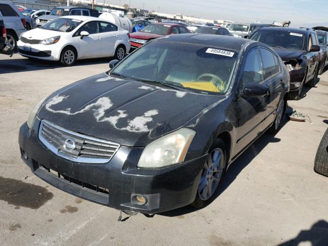 1N4BA41E27C851450 - 2007 NISSAN MAXIMA SE BLACK photo 2