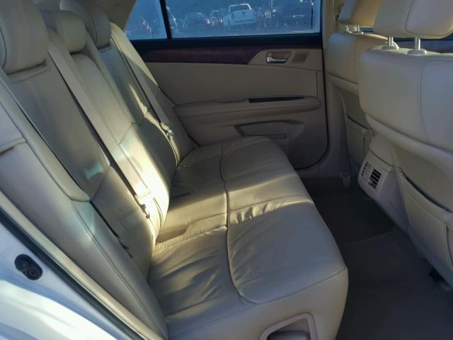 4T1BK3DB9CU448813 - 2012 TOYOTA AVALON BAS Ақ фото 6