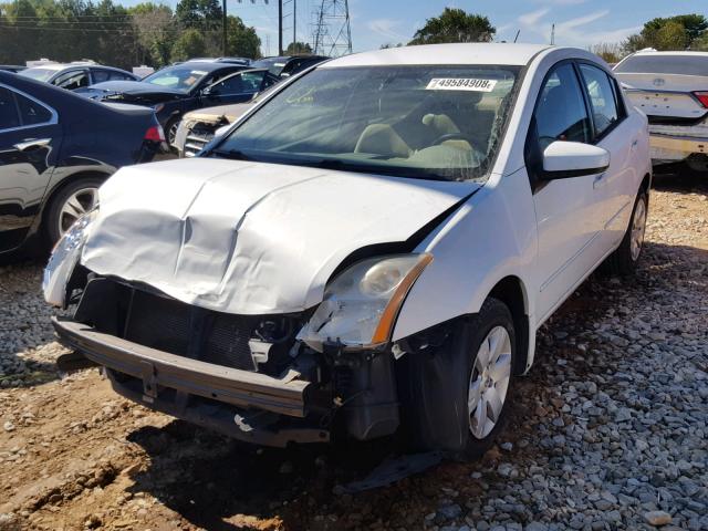 3N1AB61E28L640157 - 2008 NISSAN SENTRA 2.0 WHITE photo 2