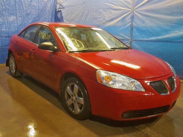 1G2ZH58N174219098 - 2007 PONTIAC G6 GT RED photo 1