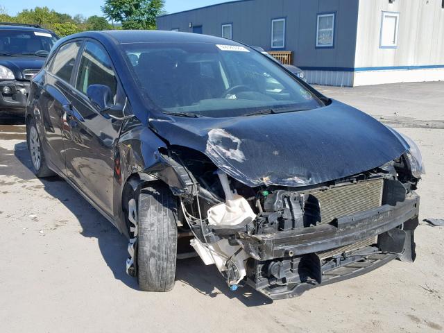 KMHD35LH6GU307940 - 2016 HYUNDAI ELANTRA GT BLACK photo 1