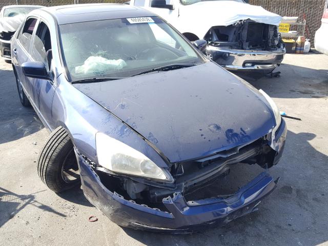 1HGCM66583A085368 - 2003 HONDA ACCORD BLUE photo 1