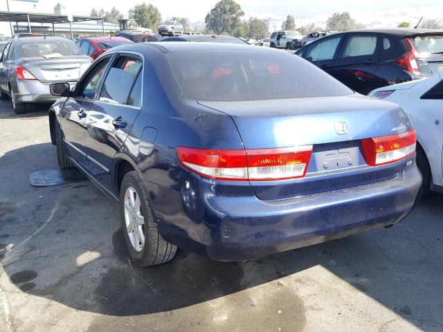 1HGCM66583A085368 - 2003 HONDA ACCORD BLUE photo 3