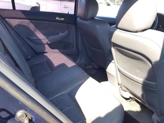 1HGCM66583A085368 - 2003 HONDA ACCORD BLUE photo 6