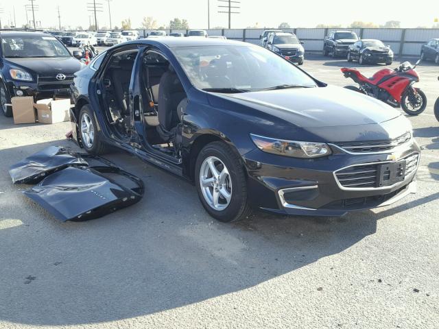 1G1ZB5ST7HF255624 - 2017 CHEVROLET MALIBU LS 黑色 照片 1