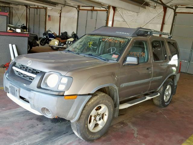 5N1ED28Y84C687406 - 2004 NISSAN XTERRA XE TAN photo 2