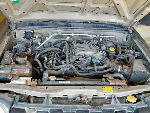 5N1ED28Y84C687406 - 2004 NISSAN XTERRA XE TAN photo 7