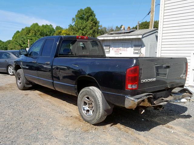 1D7HU18N14J255128 - 2004 DODGE RAM 1500 S BLACK photo 3