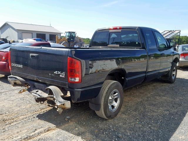 1D7HU18N14J255128 - 2004 DODGE RAM 1500 S BLACK photo 4