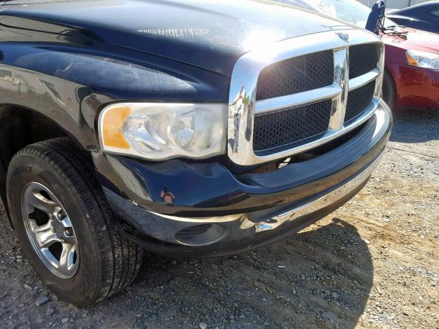 1D7HU18N14J255128 - 2004 DODGE RAM 1500 S BLACK photo 9