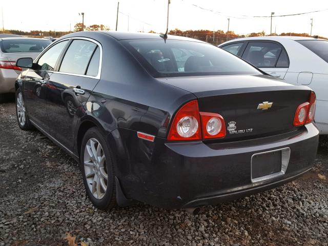 1G1ZE5E15BF315411 - 2011 CHEVROLET MALIBU LTZ შავი ფოტო 3
