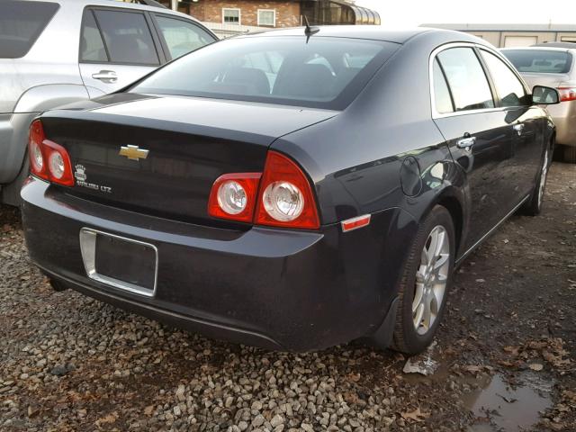 1G1ZE5E15BF315411 - 2011 CHEVROLET MALIBU LTZ შავი ფოტო 4