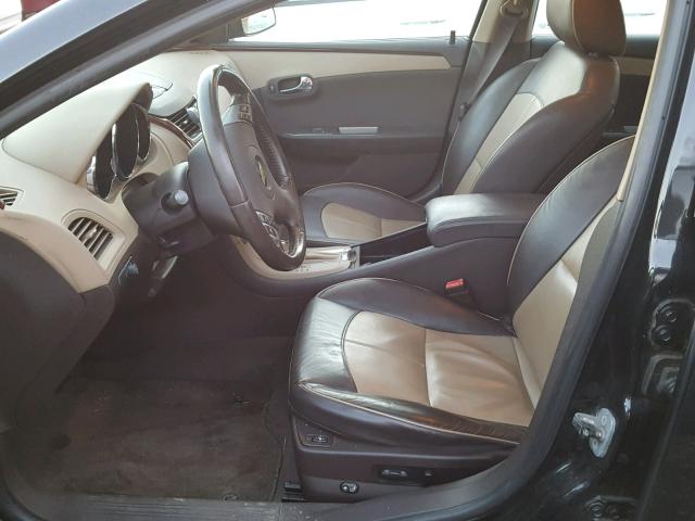 1G1ZE5E15BF315411 - 2011 CHEVROLET MALIBU LTZ შავი ფოტო 5