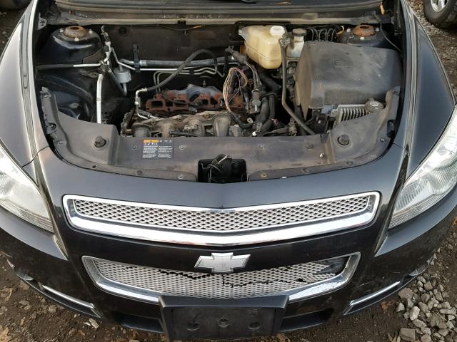 1G1ZE5E15BF315411 - 2011 CHEVROLET MALIBU LTZ შავი ფოტო 7