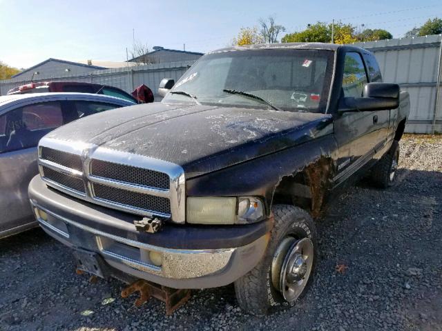 3B7KF23Z51G763917 - 2001 DODGE RAM 2500 BLACK photo 2