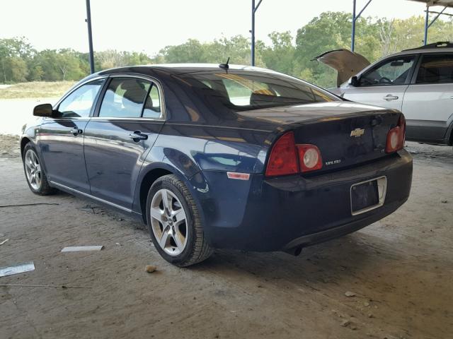 1G1ZH57B08F185902 - 2008 CHEVROLET MALIBU 1LT BLUE photo 3