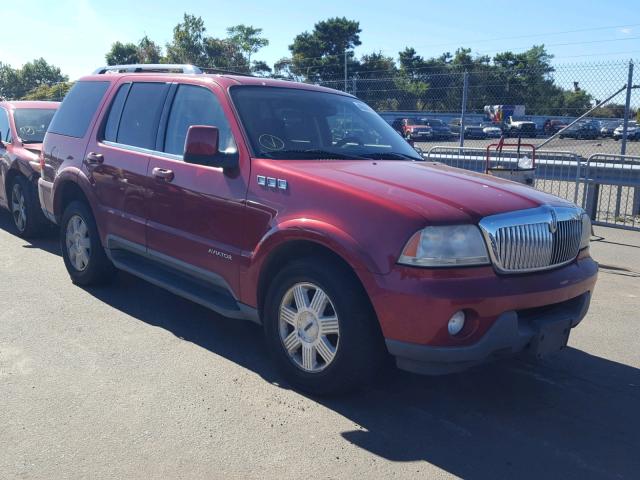 5LMEU68H05ZJ13479 - 2005 LINCOLN AVIATOR 红色 照片 1