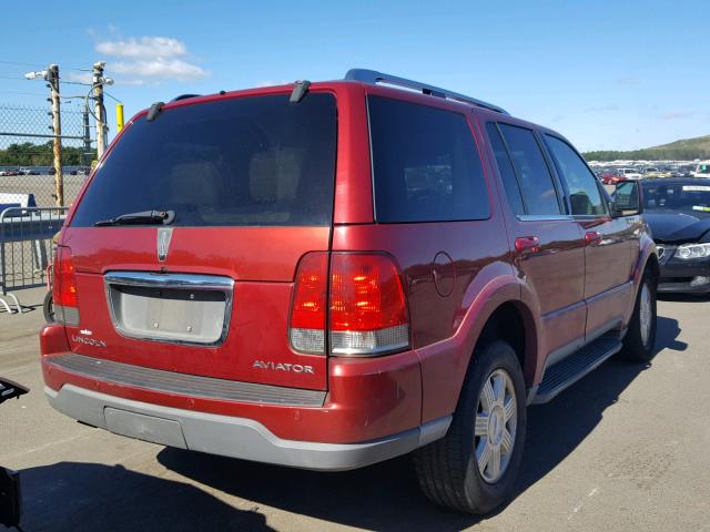 5LMEU68H05ZJ13479 - 2005 LINCOLN AVIATOR 红色 照片 4